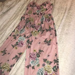 Floral jumpsuit